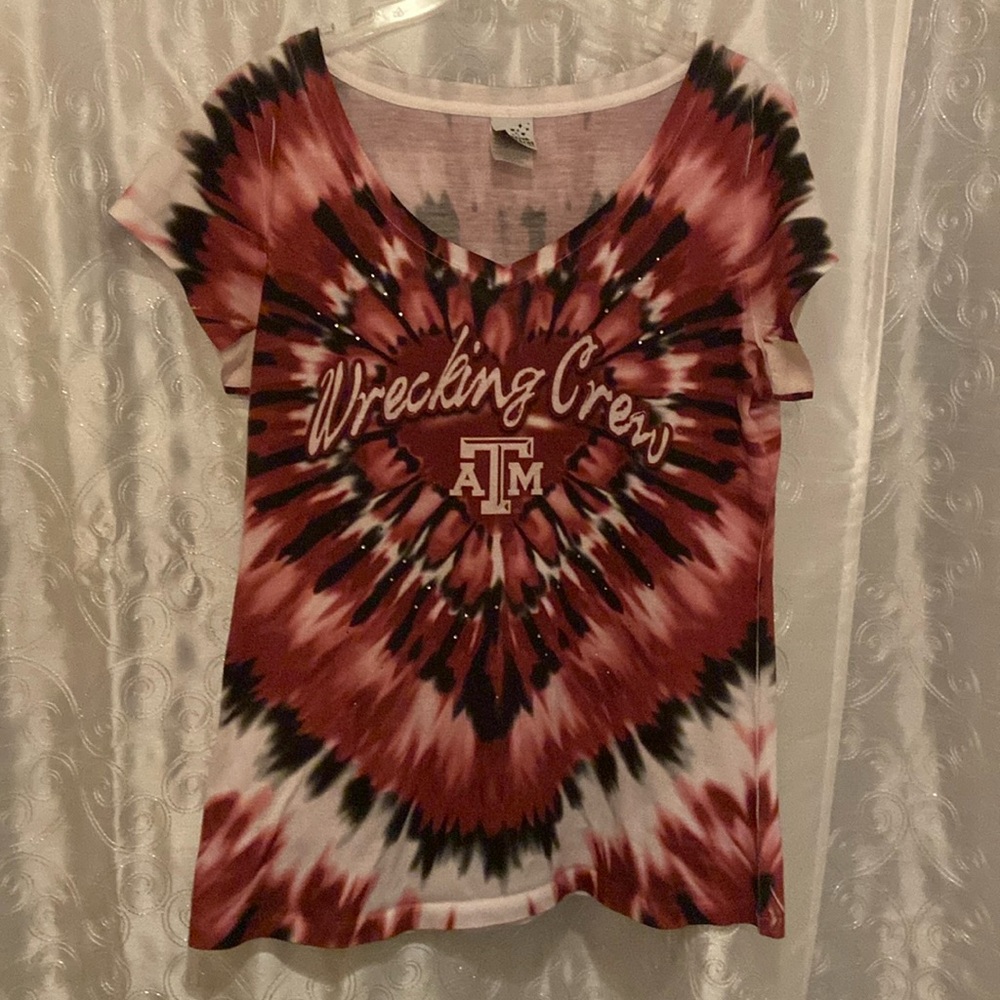 Creative Apparel Texas A&M Aggies Wrecking Crew Women’s Top Size Large 🔥